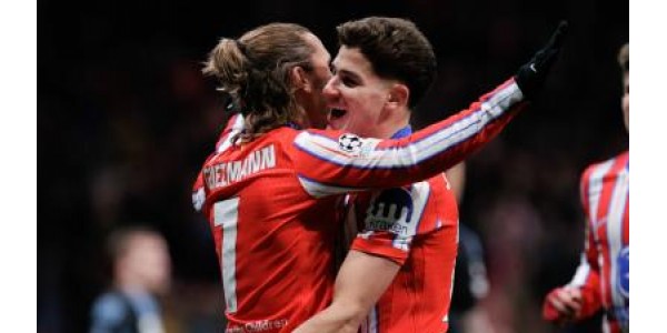 Julián Álvarez conquistou o título de Jogador do Mês do Atlético de Madrid em novembro Julián Álvarez conquistou o título de Jogador do Mês do Atlético de Madrid em novembro
